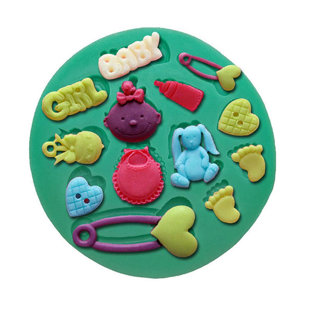 Cake Mould Silicone Material Fondant Molds Chocolate Moulds Baking Accessories 24 Styles Choose for Kitchen Baking Candy