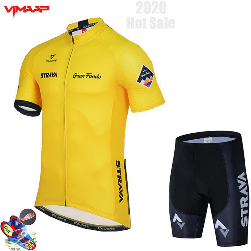 Cycling Suit Short Sleeve Strap Set Mountain Bike Men's Summer Riding Gear