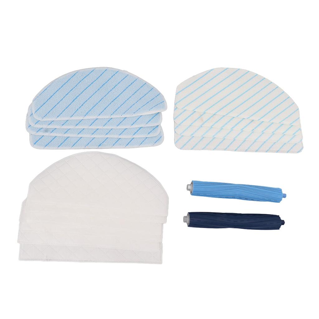 Main Brush Roller Washable Disposable Mop Cloth Kit for T9AIVI Sweeping Robot Accessory Set