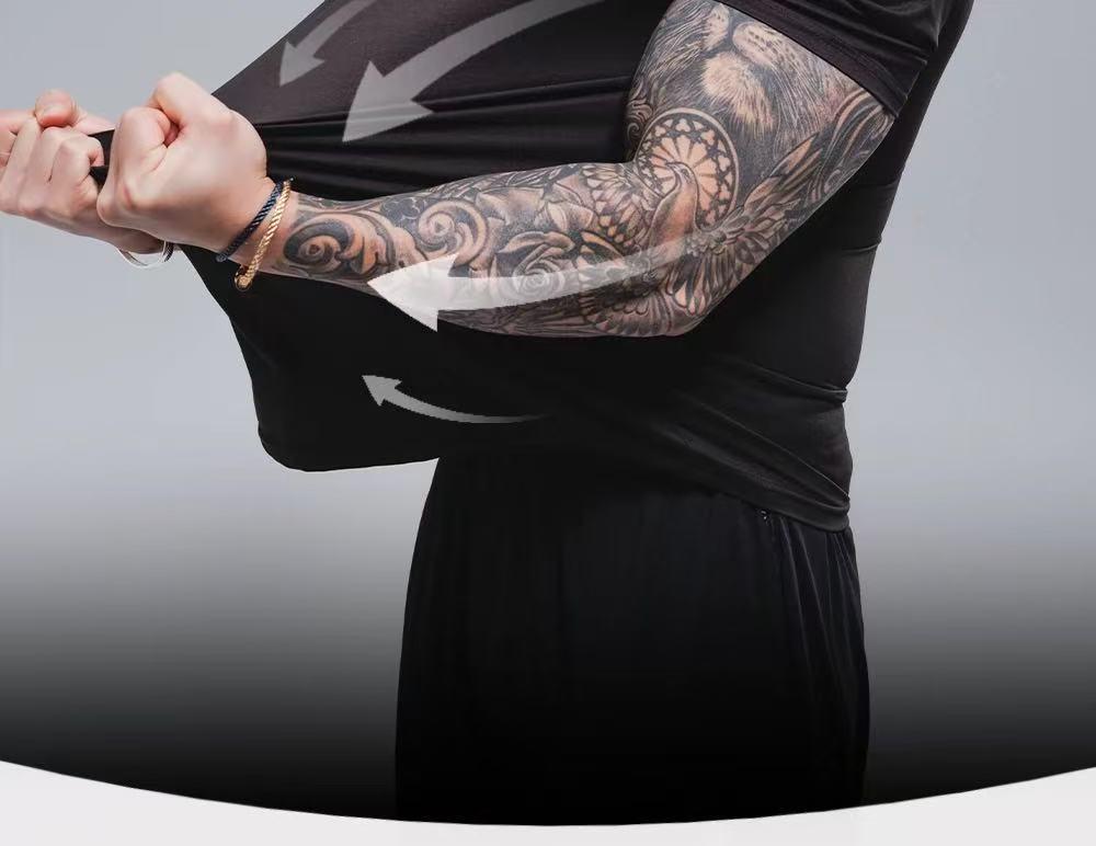 Camiseta Deportiva Transpirable de Secado Rápido para Hombre para Correr y Fitness en Verano