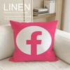 Brand Facebook Cushion Cover Pillowcase Set Pcs x x Breathable Washable Sofa Cushion Cover