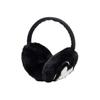 Women's Faux Fur Earmuffs for Golf, Cold Weather Protection, C24298204 1010_Black FR