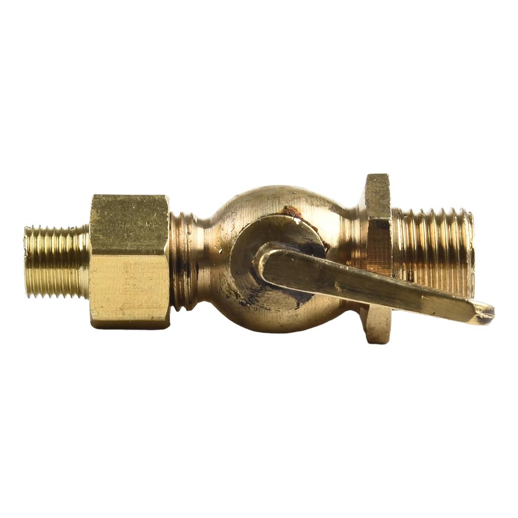 Brass Petcock Car Fuel Valve Fuel Tap Valve Fuel Delivery Accessories G1 4 Switch Rotation For Vintage Motorcycles