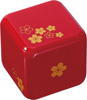 Hanayama Karakuri Lacquer Red Box,