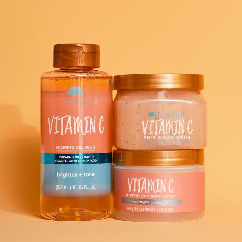 Tree Hut Tělový peeling + Pěnivý gelový mycí prostředek + Šlehané tělové máslo 3dílná sada Vyberte 1