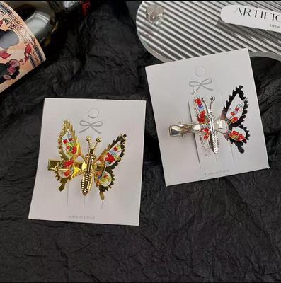 Butterfly Tassel Beaded Hairpin - Ancient Style Hair Accessory for Women