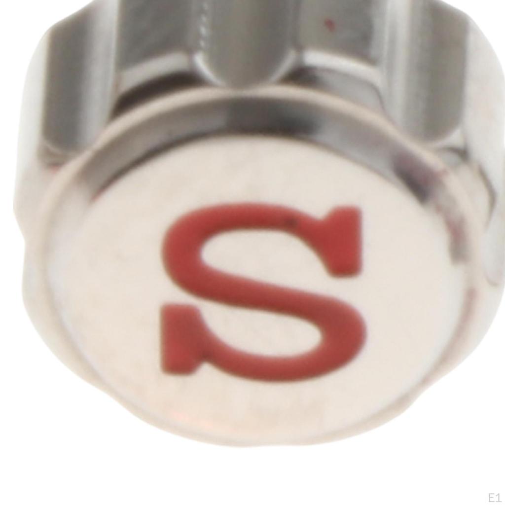 Crown Tool for Watch Repair, Stainless Steel Accessory 4R36 NH36 7S26 NH35 Skx007