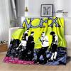 Punk band N-NOFX Retro printed blankets children's warm blanket soft and comfortable blanket home travel blanket birthday gift