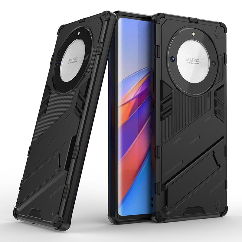 Applicable to Huawei Honor Magic7lite punk mobile phone case Honor X9C bracket Honor X60Pro protective case