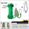 Adjustable Reflective Windproof Camping Tent Rope Pulley System