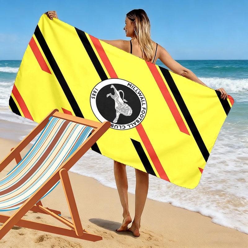 Millwall logo Beach Towel, Large Soft Quick Dry Towel for Beach Camping Swimming