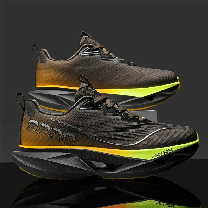 Breathable Air-Censored Outdoor Running Shoes Lightweight Sports Jogging Sneakers Comfort Walking Shoe Rubber Non Slip Resistant