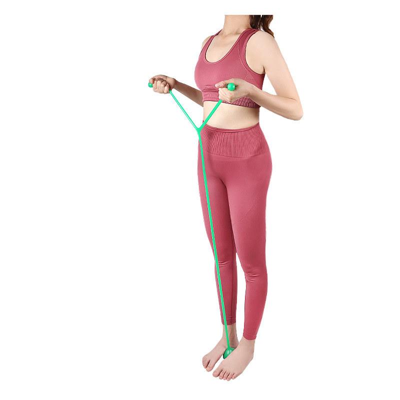 Fitness Yoga Home Skinny Arms Arm Strength Training Sports Rally Fitness Shaping Men's and Women's Retractable Rally Ball