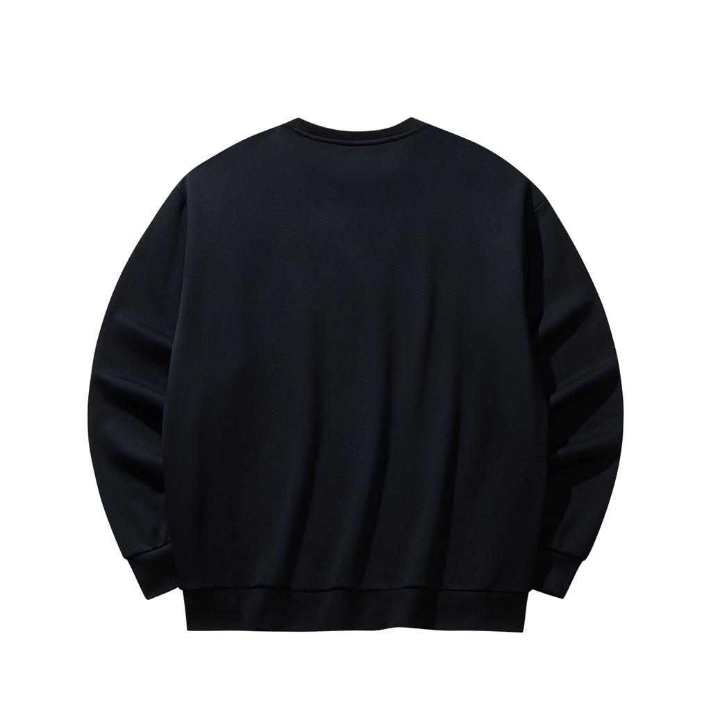 Anta Autumn Campus Culture Trendy Versatile Round Neck Sweatshirt Men tops 952618714-3