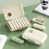 Seven Days a Week Pill Dispenser Travel Large Capacity Portable Pills Box Tablet Storage Case