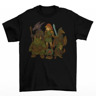 Legende von Samus T-Shirt Unisex Erwachsene Lustige Größen Metroid Zero Link Zelda Neu