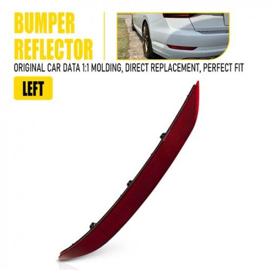 

Bumper Reflector For - Volkswagen Jetta Rear Left VW1184112 17A945105 EV