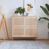 vidaXL Cabinet Doors Slatted Design 4 Pcs. 39.5x49.4 Solid Wood Pine