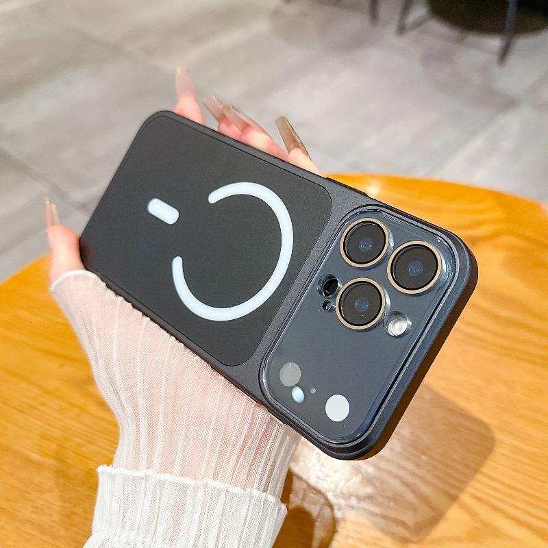 Original Matte AG Frosted Ultra-thin PC For Magsafe Case for iPhone 17 16 15 14 13 Pro Max Magnetic Wireless Charge Cover