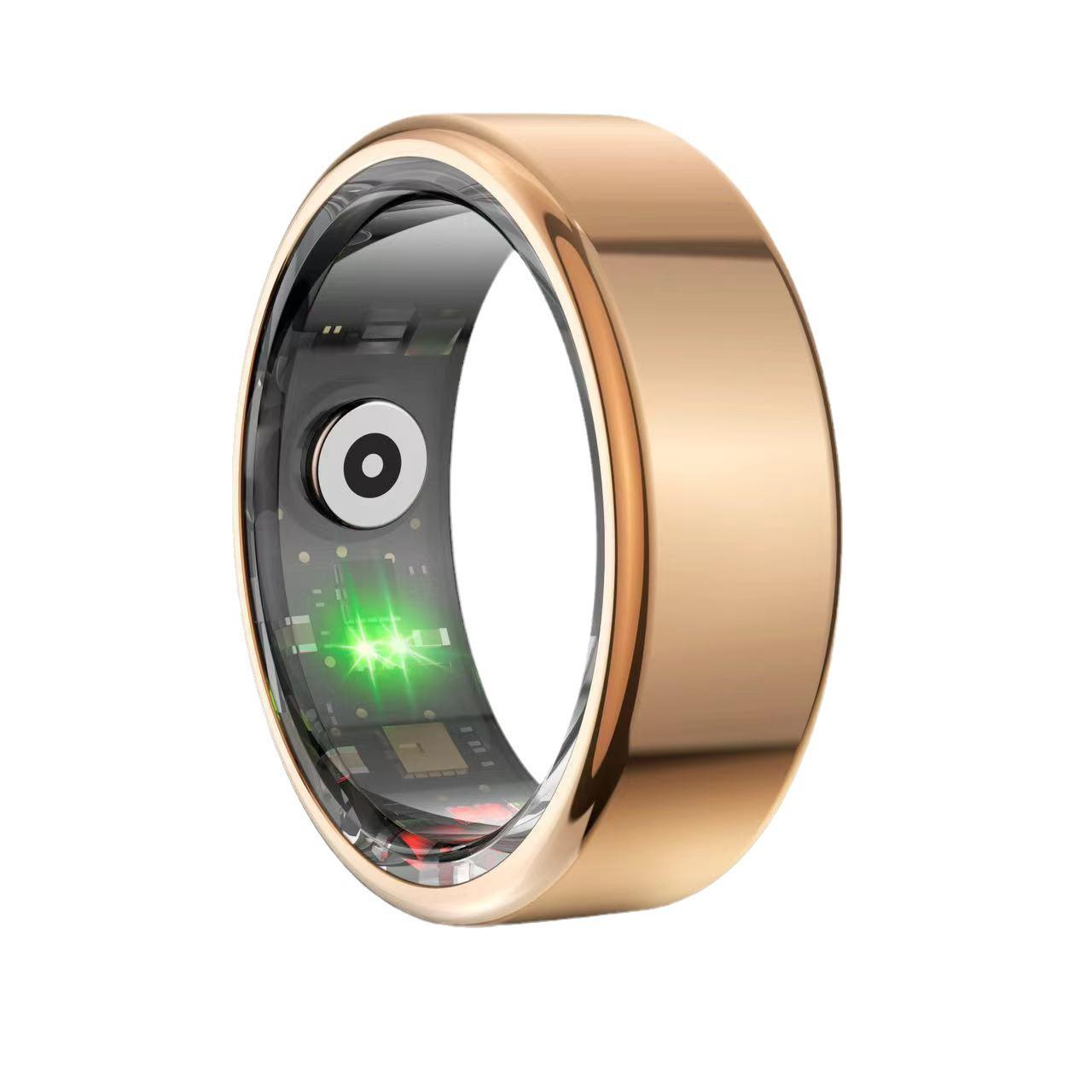 

R02P Smart Ring: Blood Oxygen Monitor, Waterproof Step Counter, Calorie Tracker, Sleep Monitor, Remote Control