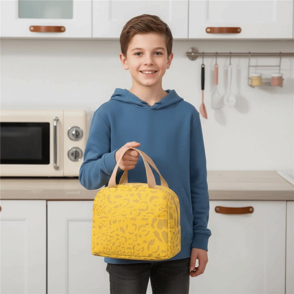Thickened Thermal Insulation Bag Aluminum Film Picnic Box Pouch Handheld Insulated Bag School