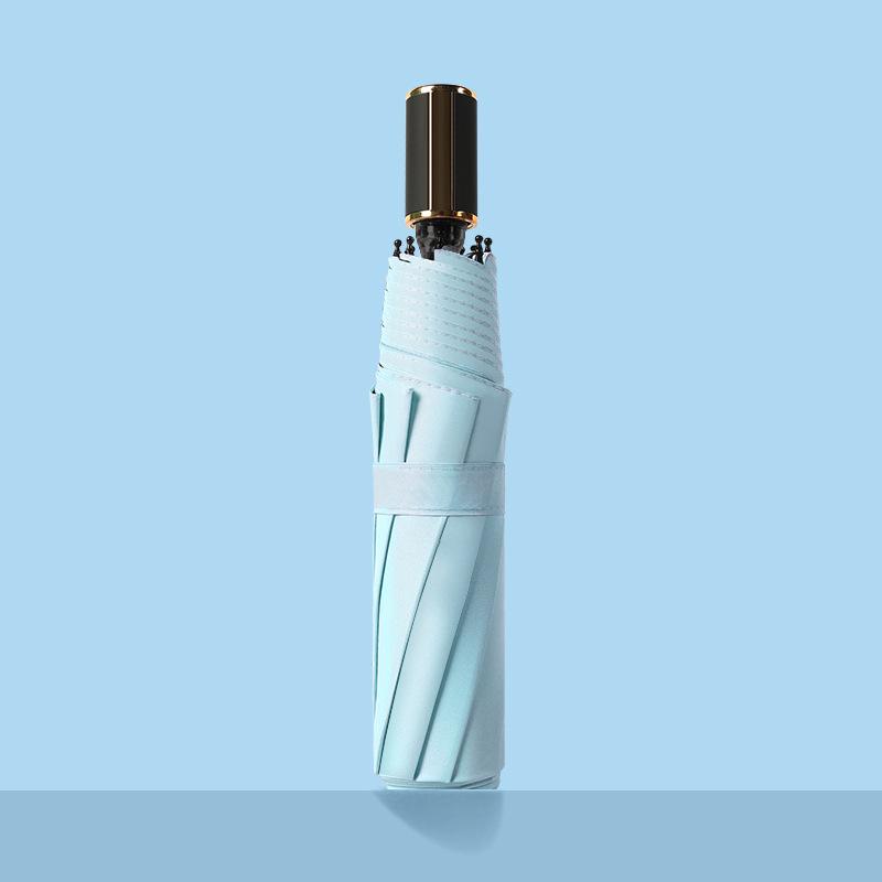 Luxury Fully Automatic Folding Umbrella for Women & Men - Sunshade, Sunscreen, and Business Advertising Parasol.