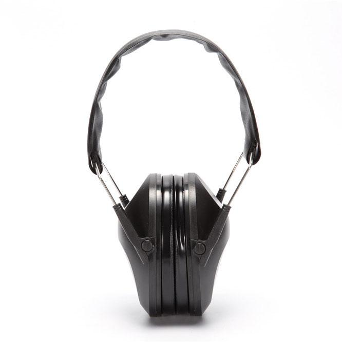 Foldable Hearing Protection Shooting Sports Ear Muffs Noise Cancelling Earmuff (Black,21dB)