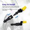 360 Degree Rotating High Pressure Washer Gun Nozzle Adjustable Angle High Pressure Sprayer Turbo Car Cleaner Adapter for Karcher
