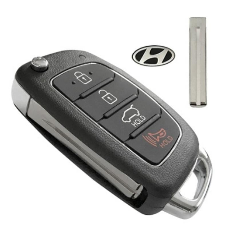 

Складной корпус автомобильного ключа с 4 кнопками для Hyundai