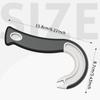 New Design Easy-Grip Hook Can Opener - Durable Plastic, Perfect for Home & Restaurant Use, Ideal Christmas Party Accessory