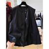 Women Sleeveless Spliced Vest With Pockets Commute Style