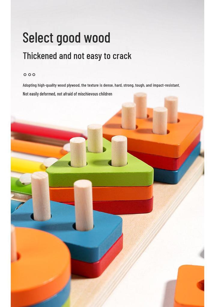 Magnetic Fishing & Shape Matching Piano: 3-in-1 Early Education Toy for Kids