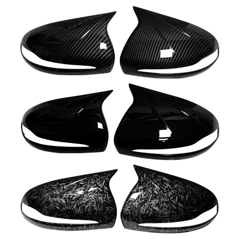 2 ks RHD a LHD Pro Mercedes Benz C W205 E W213 GLC-Class X253 S Class W222 ABS Krytka zrcátka zpětného chodu auta Ozdobný díl Příslušenství