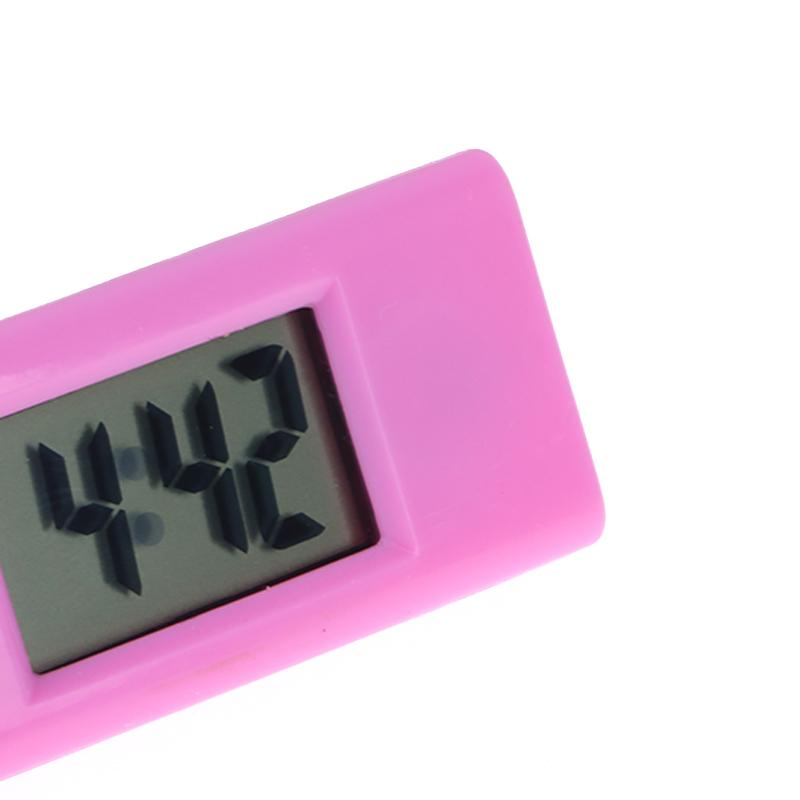 Mini Elektronické Trojúhelníkové Digitální Hodinky Zobrazení Času Dárek Pro Muže A Ženy Studentské Zkoušky Hodiny Závěsná Klíčenka