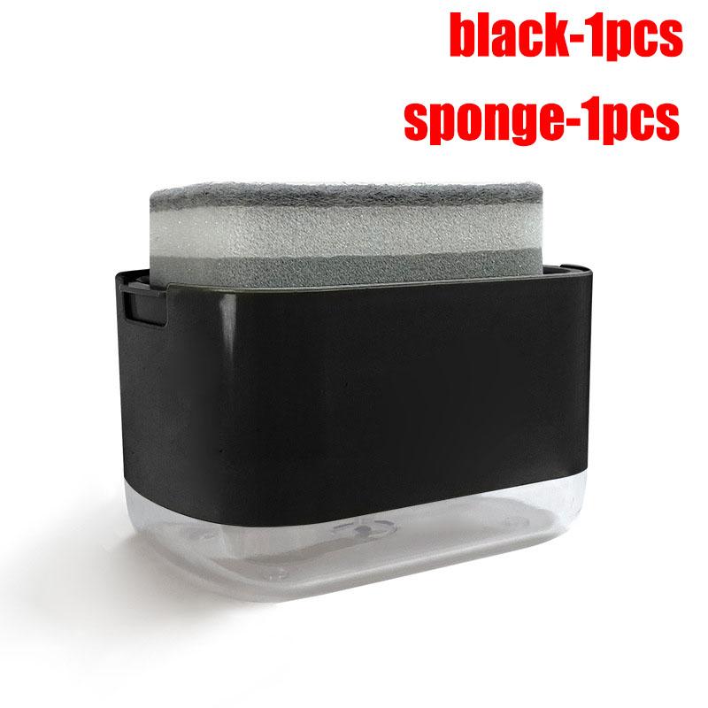 Flüssigseifenspender Küchenwaschmittel Seifenschalen mit großer Kapazität Spender Küchenzubehör Spülbeckenschale Schaumvorrichtung Zuhause