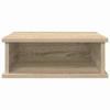 Nightstand Sonoma Oak Finish 40 x 31 x 15 cm Engineered Wood