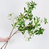Bendable Artificial Greenery Leaf Stems Vase Center Faux Shrub Plant Stem for Home Decor