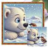 Cartone Animato Ricamo Completo Filo Eco-cotone Kit Punto Croce Stampato 11CT Opera d'Arte