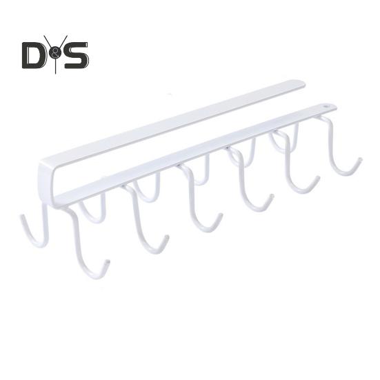 Kaffeetassenhalter-Aufhängerhaken Rostbeständig Starke Tragfähigkeit Einfach zu installierendes Unterschrank-Becherhaltergestell