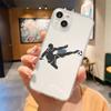 Fußball Fußball Stoßfeste klare Telefonhülle für iPhone 14 13 12 11 Pro Max 7 8 Plus X XR XS Max SE 2022 Silikonhülle Fundas
