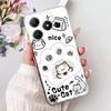 4G Clear For Realme Note 60 Case RMX3933 Luxury Butterfly Love Flowers Cool Lion Painted Phone Case For Realme Note 60X RMX3938