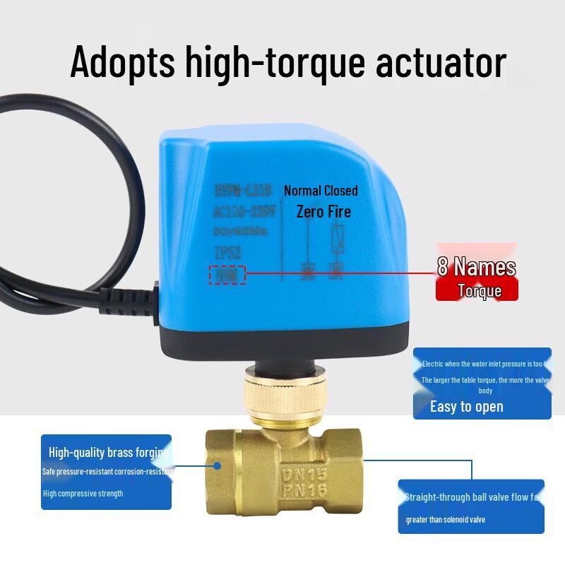 Aojing Two-Way Electric Ball Valve