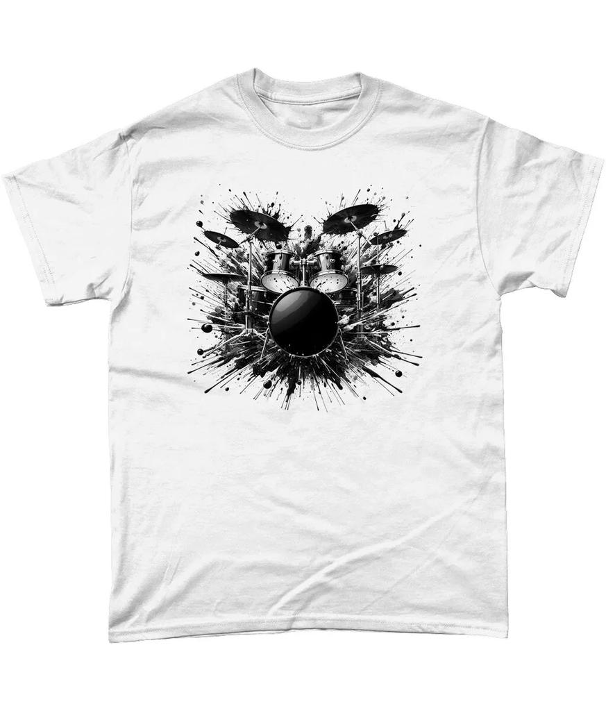 Exploding Drums T Shirt Drummer Keith Moon The Who