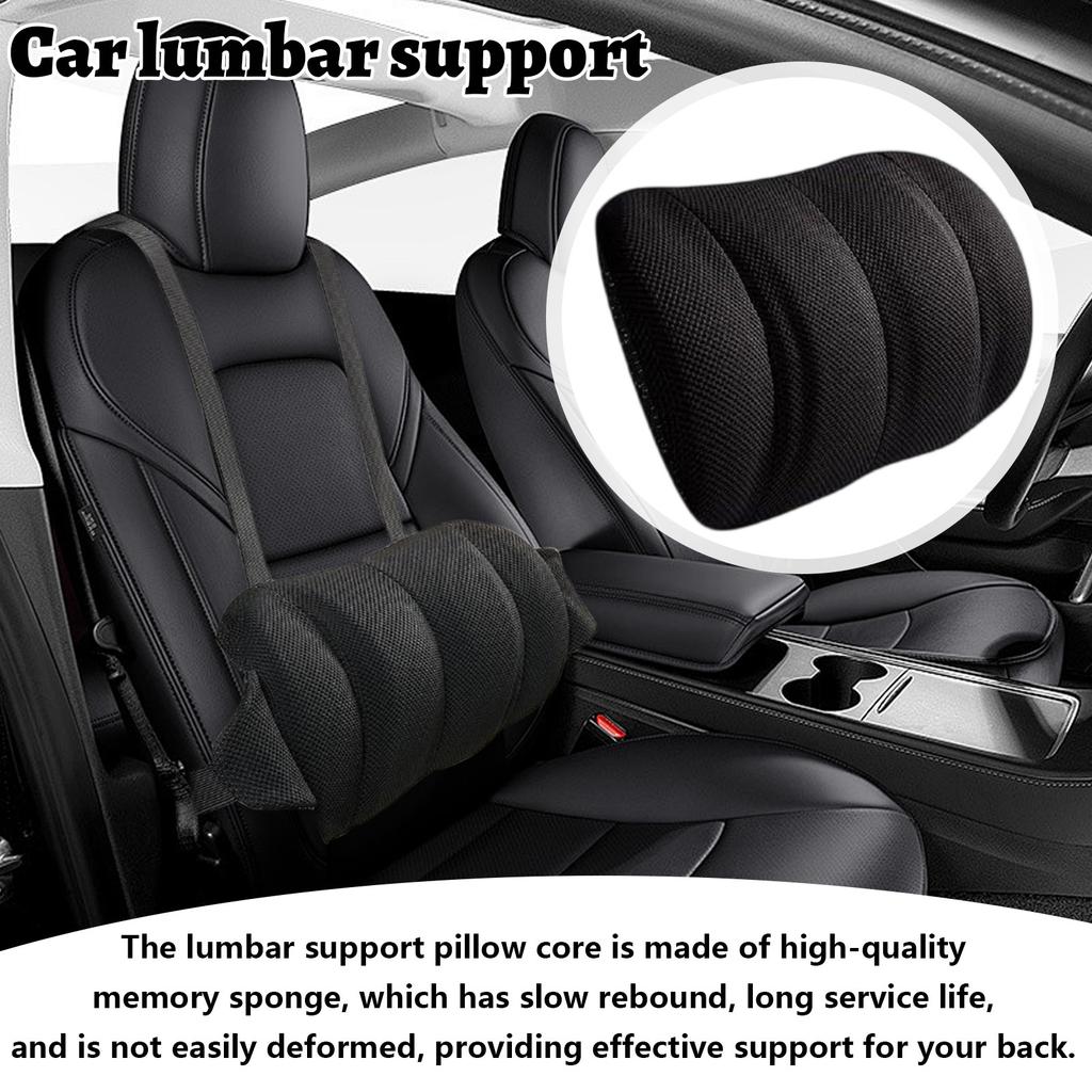 Automotive Lumbar Support, Engineering Seat Cushion, Specializeds Driving Lumbar Protections Backrest Cushion, Memory Cotton Car Lumbar Pillow