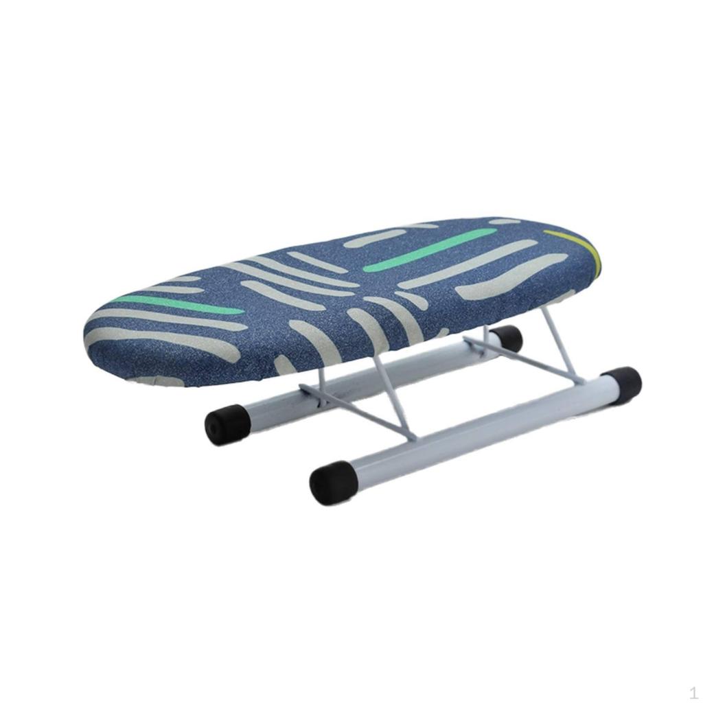 Sleeve Ironing Board Foldable Tabletop Space Saving Laundry Accessory for Students,