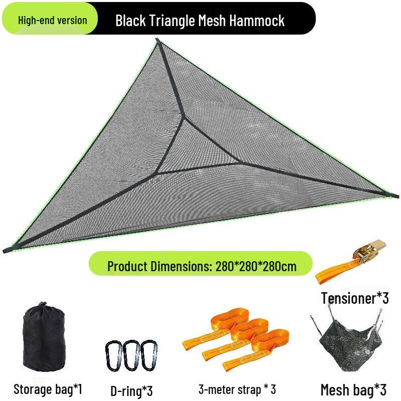 MABOO Outdoor 3-4 Person Triangular Tree Tent
