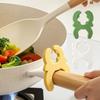 Anti Scalding Pot Handle Holder Universal Spoon Rest Cookware Handle Stand for Kitchen Stove Top