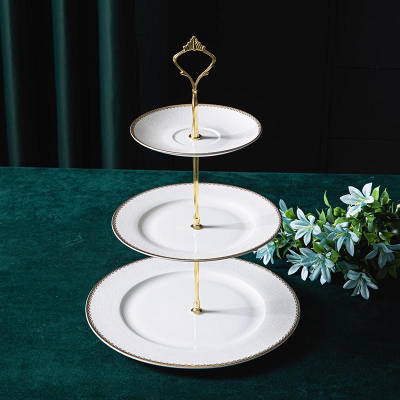 Exquisite European-Style Bone China Tea Cup & Saucer Set with Floral Design and Gold Trim