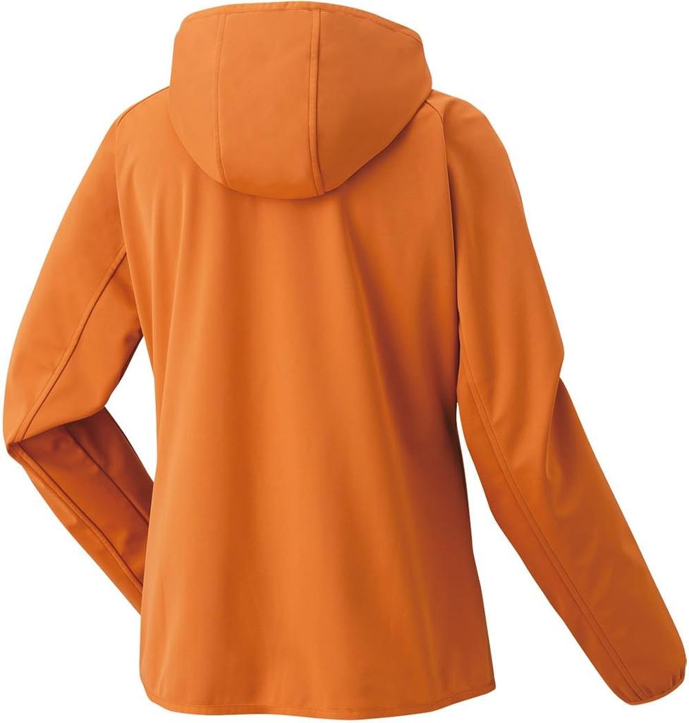 YONEX 58105 Copper Orange Size L Women's Warm-Up Hoodie, (292),