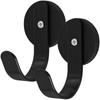 1/2/4PCS Magnetic Wreath Hanger 1.6 Inch Metal Non Punching Wreath Hanger Door Hook Scratch Free Wreath Holder Hook for Doors
